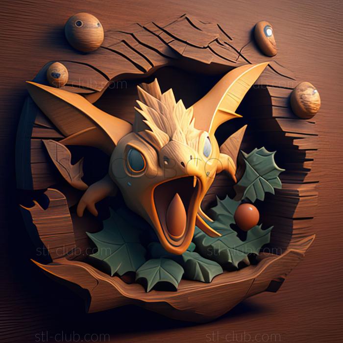 3D model A Cacturne for the Worse Izabe Island Pokmon Contest Be (STL)